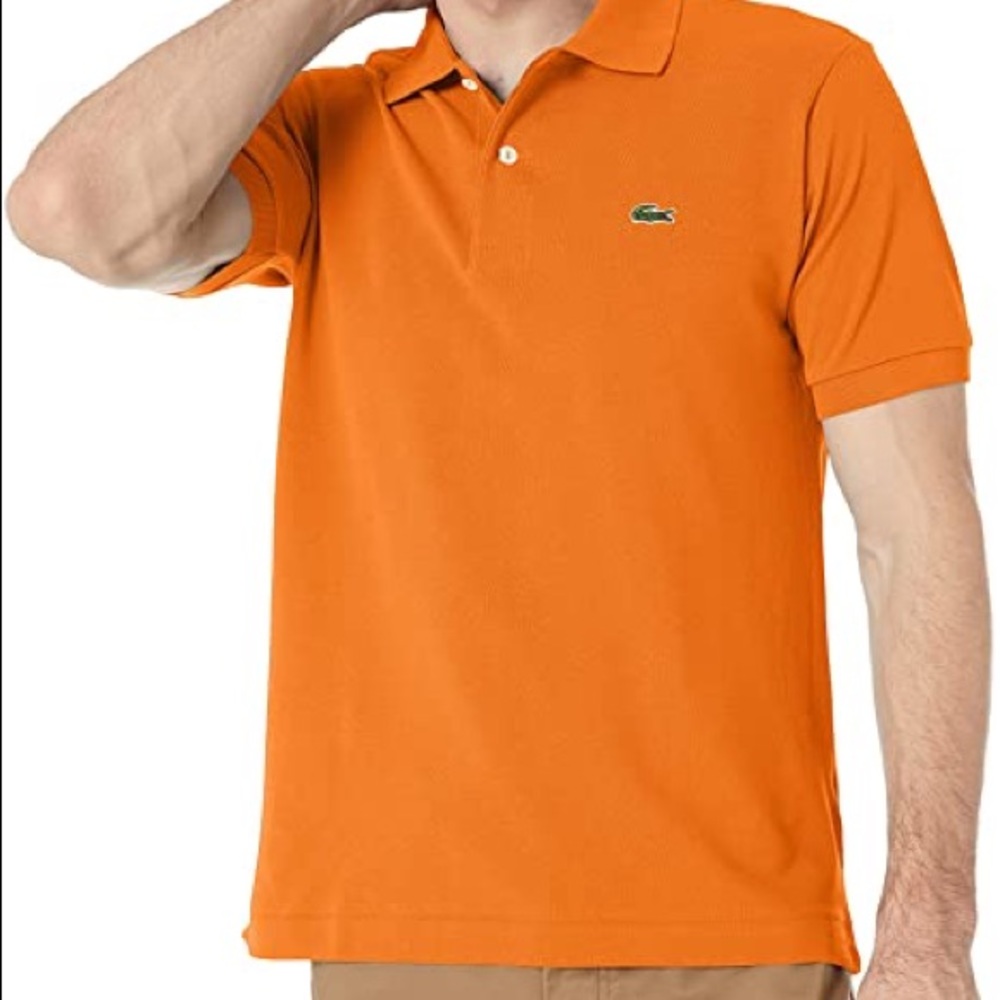 New Lacoste Men’s L1212 Polo, Orange